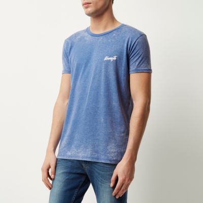 Blue strength t-shirt